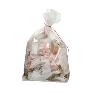 SAC POUBELLE 100L TRANSPARENT BD 820X870 30Μ