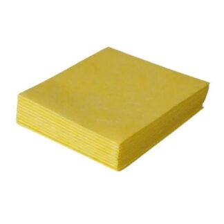 LAVETTE AJOUREE NON TISSEE - FORMAT : 35X50CM - JAUNE