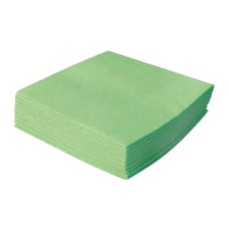 LAVETTE AJOUREE NON TISSEE - FORMAT : 35X50CM - VERT