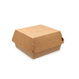 BOITES BURGER KRAFT BRUN 165x150x110