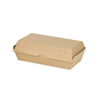 BOITES BURGER KRAFT BRUN 155x100x70