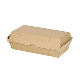 BOITES BURGER KRAFT BRUN 237x135x75
