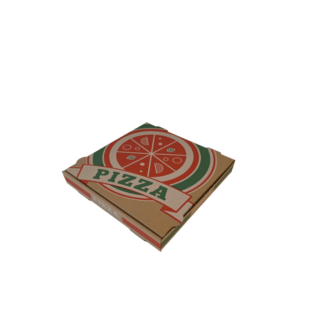 BOITE PIZZA KRAFT BRUN 26x26