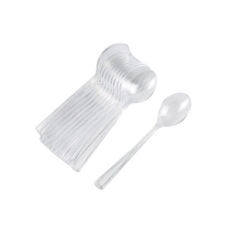 CUILLERE DESSERT PLASTIQUE REUTILISABLE