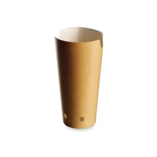 POT AVEC TROU 325 ML BRUN