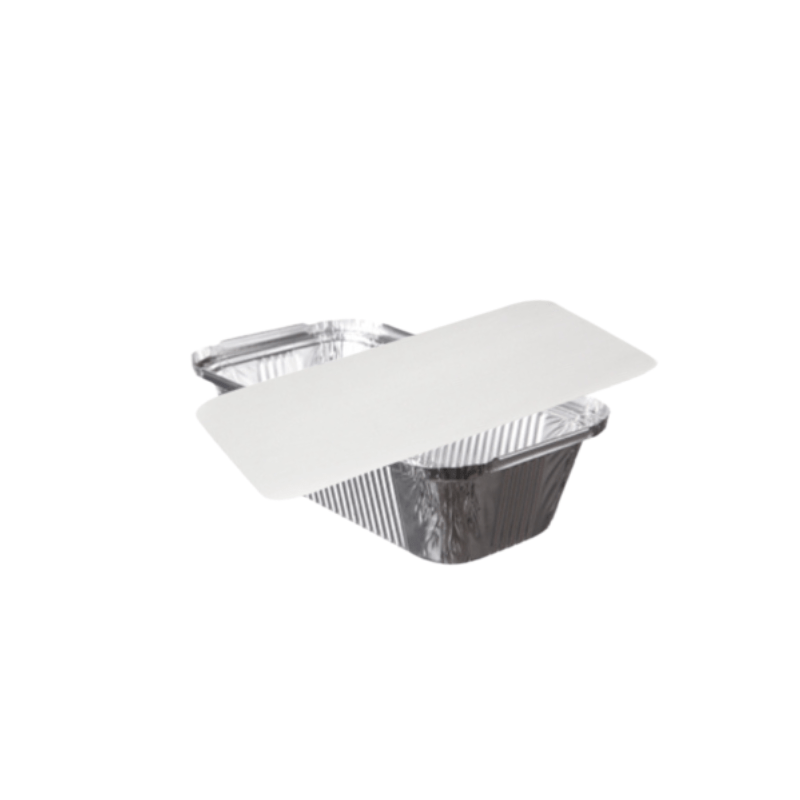BARQUETTE ALUMINIUM RECTANGULAIRE 1500ML + COUVERCLE