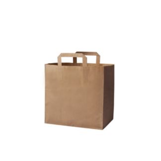 SAC PAPIER BRUN 70GR - L32 × L25 × H25 cm