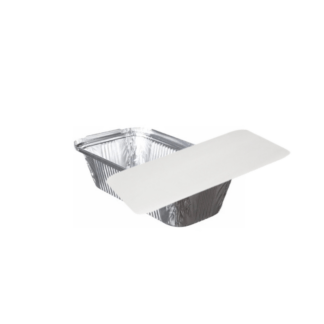 BARQUETTE ALUMINIUM RECTANGULAIRE 900ML + COUVERCLE