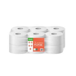 MINI JUMBOPUR gaufré blanc Ecolabel - 180m