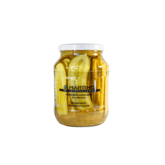 CORNICHONS LAMELLES AIGRE DOUX MARTINS- 2/1 (K)