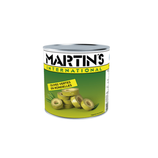 OLIVES VERTES RONDELLES MARTINS - 3/1 (K)