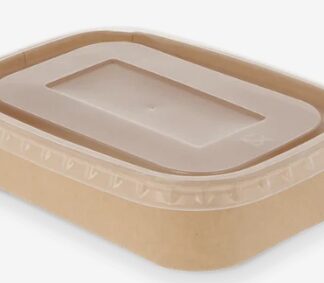 Boite en Carton et Couvercle Micro-ondable