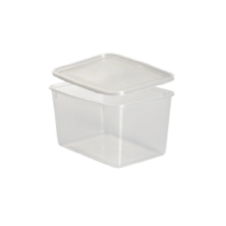 Boite Cristal Injectee 1500 PP + Couvercle