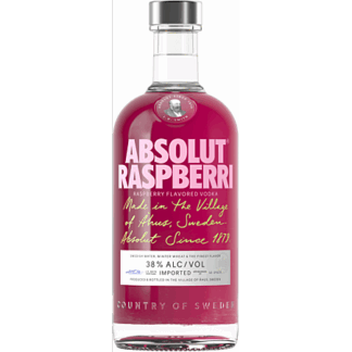 VODKA ABSOLUT RASPBERRI, 38% vol. - 70CL