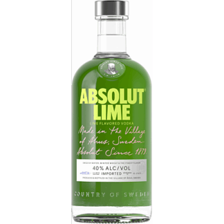 VODKA ABSOLUT LIME, 40% vol.  - 70CL