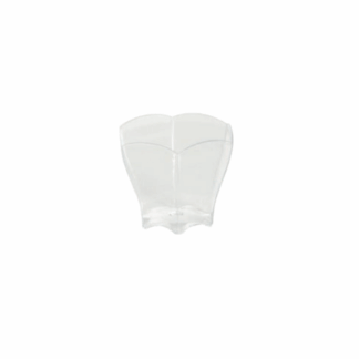 Mise en bouche fleur cristal 6,5 cl - 55 x 60 x 45 mm