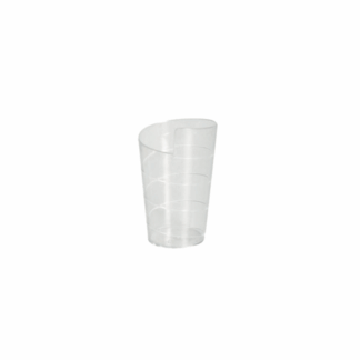 Mise en bouche verrine spiral cristal 7cl - 44 x 69 mm